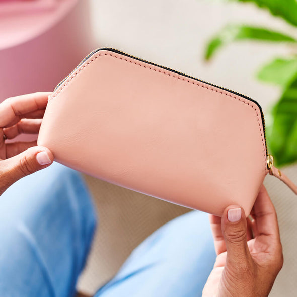Solar Leather Cosmetic Case