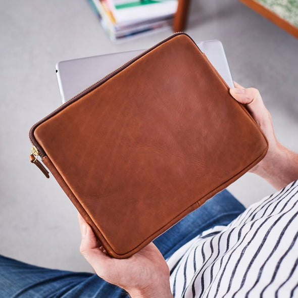 Leather Travel wallet / iPad case