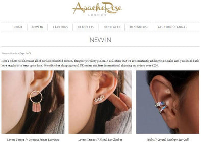 Introducing Apache Rose, Online Jewellery Store