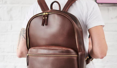 Leather Backpacks - Practicality & Fashion