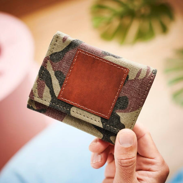 Personalised Wallet With Card sections
