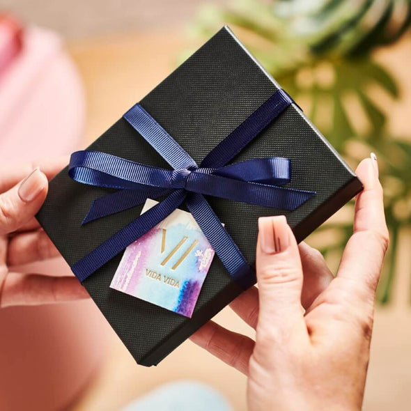 Braided Leather Credit Card Holder