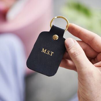 Luxury Leather Key Ring