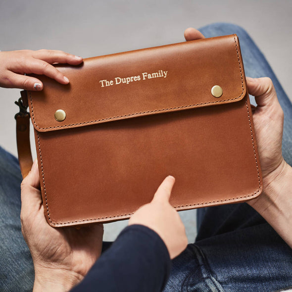 Leather Family Travel Wallet