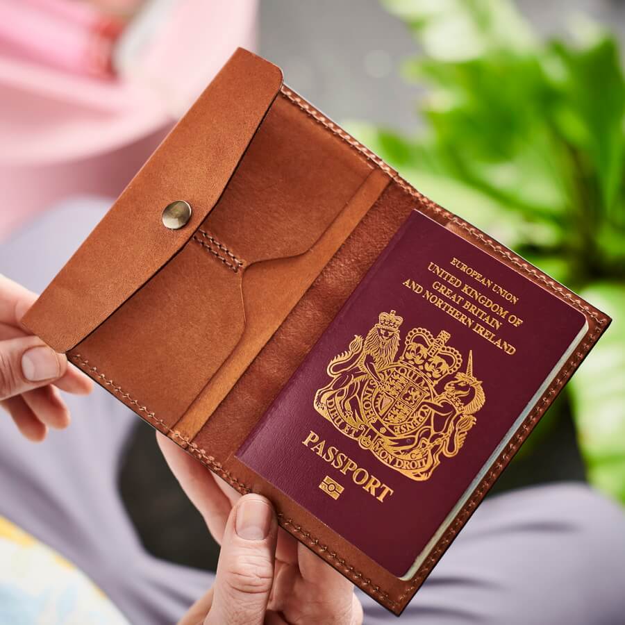 Huge Selection of Leather Passport Holders and Travel Accessories