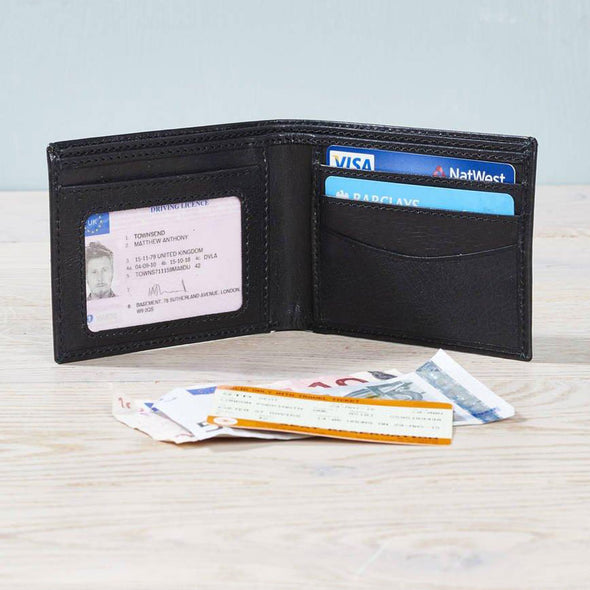 Leather ID Wallet