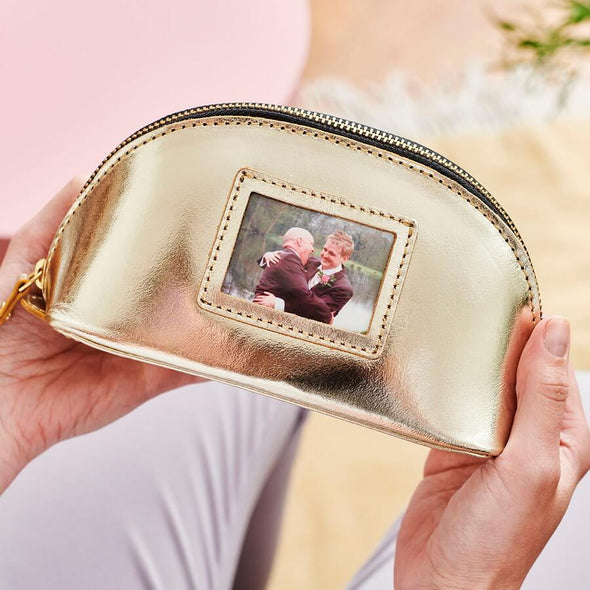 Personalised Make Up Bag With Photo Insert