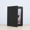 Black Leather iPad Cover With Stand