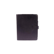 Leather iPad Cover With Stand Black