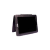 Leather iPad Cover With Stand Black Side