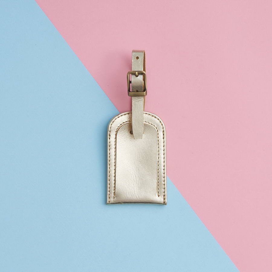 Kate spade luggage tag deals