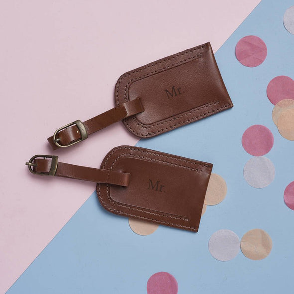Mr And Mr Luggage Tags