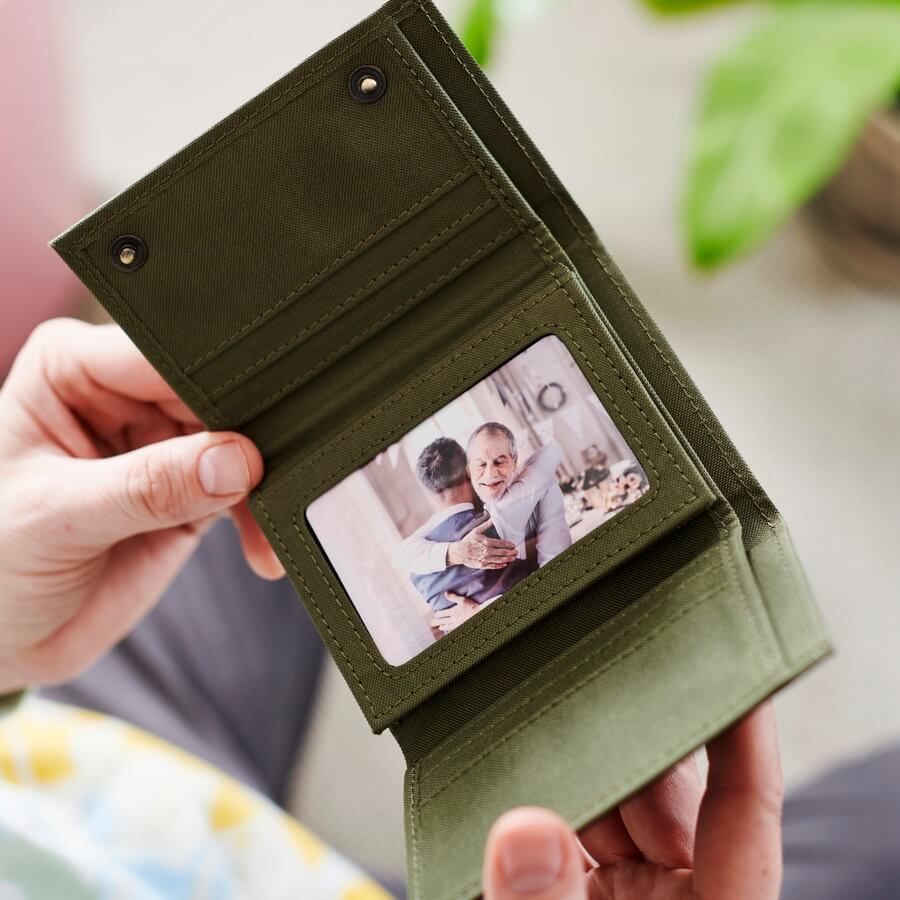 Personalised Wallet With Card sections