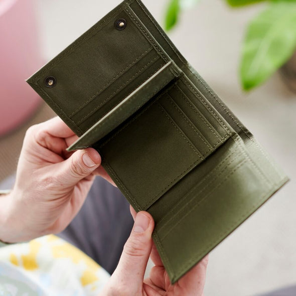 Personalised Wallet With Card sections