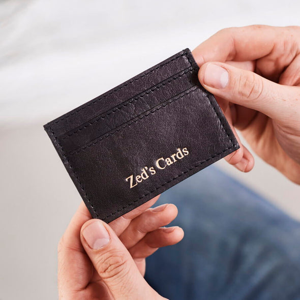holder wallet black coin card