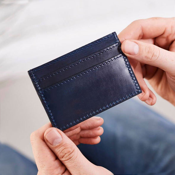 Men's Leather Credit Card Holder