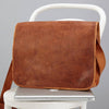 Leather Messenger Bag large 15" size