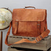 Leather Laptop Bag With Handle