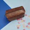 Usher Leather Wash Bag