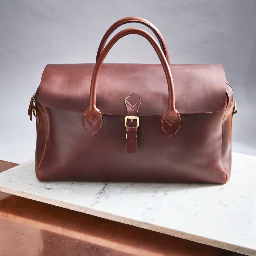 Handmade Leather Travel Bags and Laptop Bags Ethically Traded