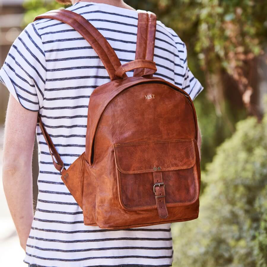 Mens Leather Backpacks and Bags Inspired By Vintage Classics