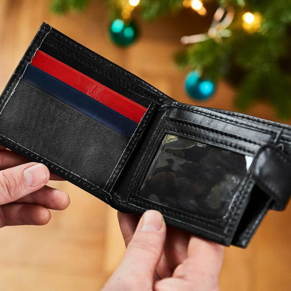 3-Colour Leather Wallet With RID