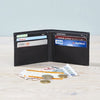 Black Leather Credit Card Wallet