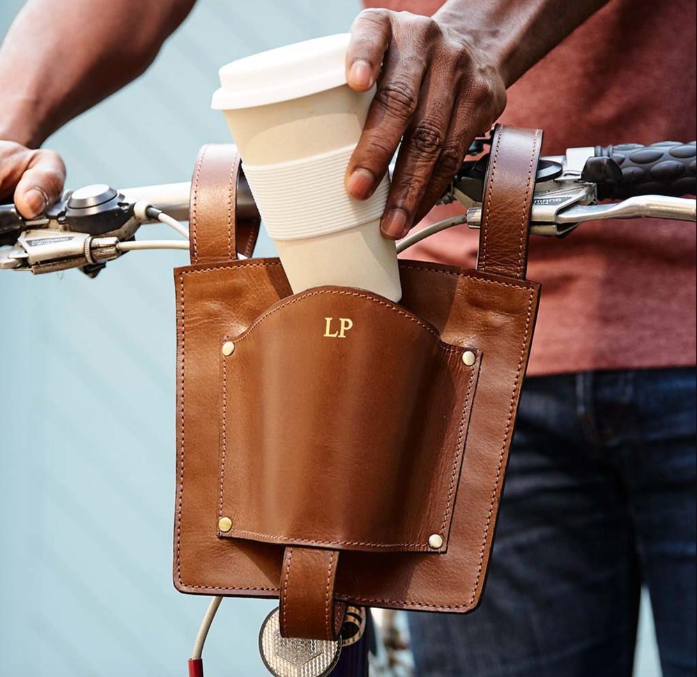 Cup holder for right handlebar