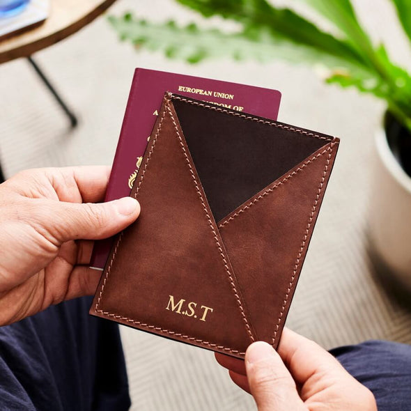 Leather Envelope Passport Cover