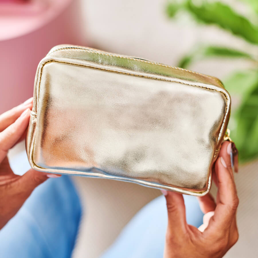 Gold wash bag sale
