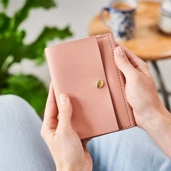 Personalised Leather Passport Holder For Women