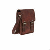 Mini Leather Satchel Long