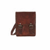 Mini Leather Satchel Long