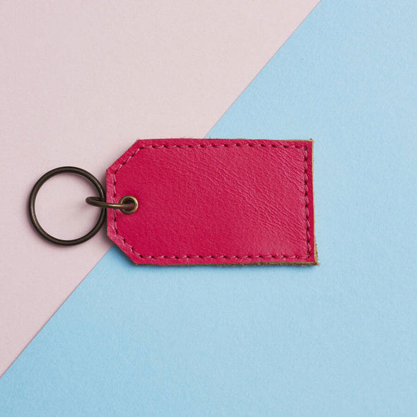 Anniversary Leather Key Ring