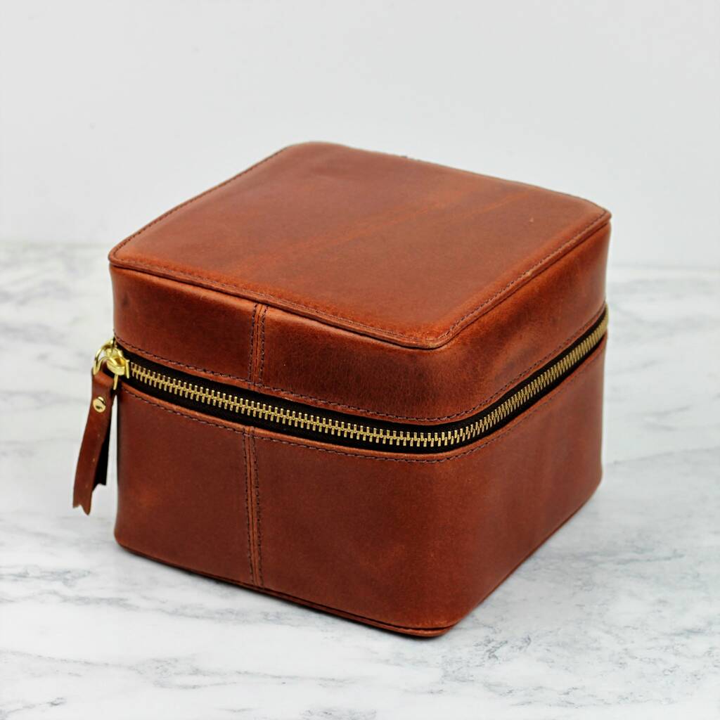 Leather Technology Storage Box