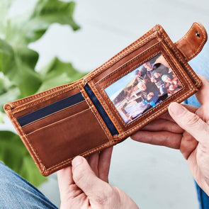 3-Colour Leather Wallet With RID