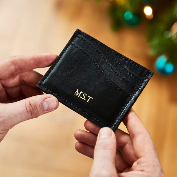 Wave Leather Credit Card Holder