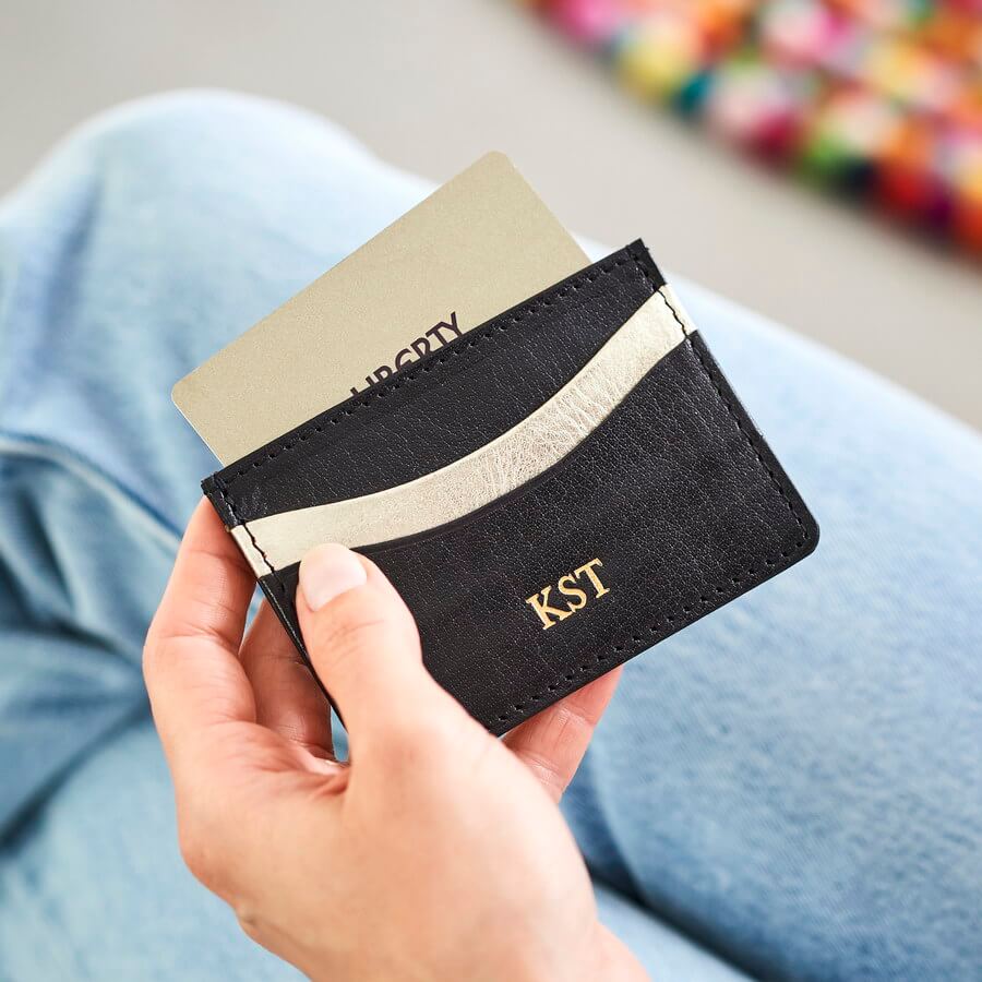 Unisex Slim Leather Wallet Card Holder Front Pocket Wallet Credit ID Pocket  Thin