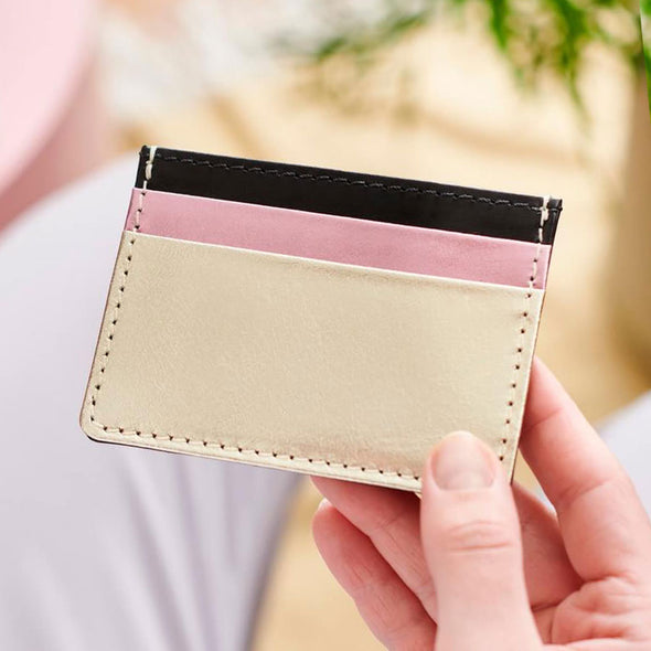Womens Leather Card Holder